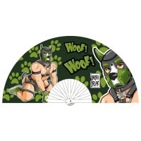 Puppy Fan Green