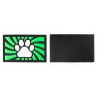 Nášivka Darklands Green Paw