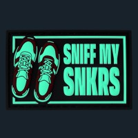 Darklands Sniff My Snkrs Velcro Tag