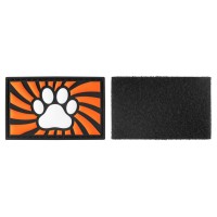 Nášivka Darklands Orange Paw