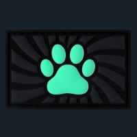 Nášivka Darklands Grey Paw