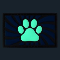 Nášivka Darklands Blue Paw