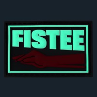 Darklands Fistee Velcro Tag