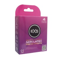 EXS Non-Latex Internal Condoms 4 pcs