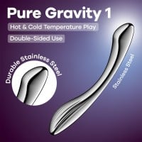 Satisfyer Pure Gravity 1 Double-Ended Dildo