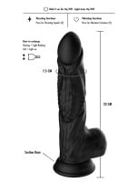 Vibrační a přirážecí dildo Hidden Desire Extreme Raptor