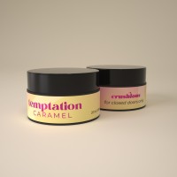 Crushious Temptation Pheromone Massage Candle Caramel 20 ml