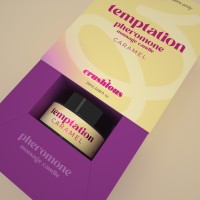 Crushious Temptation Pheromone Massage Candle Caramel 20 ml