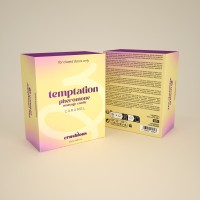 Crushious Temptation Pheromone Massage Candle Caramel 20 ml