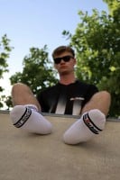 Ponožky Sk8erboy Hot bílé
