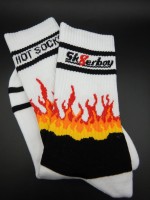Ponožky Sk8erboy Hot bílé