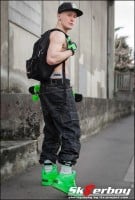 Ponožky Sk8erboy Deluxe Neon Green