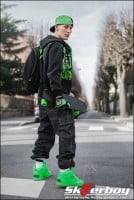 Ponožky Sk8erboy Deluxe Neon Green