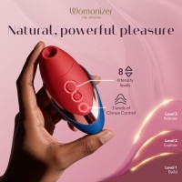 Womanizer Next Liberty Clit Stimulator Blue/Red