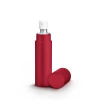 Sada silikonového lubrikantu s cestovním pouzdrem Überlube Good-to-Go Traveler 15 ml červená