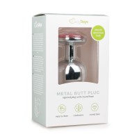 EasyToys Metal Plug Large Silver-Pink
