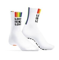 SneakXX Love is Love Socks White