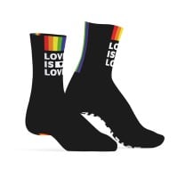 SneakXX Love is Love Socks Black