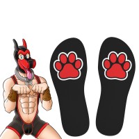 Ponožky Kinky Puppy Puppy Hood červené