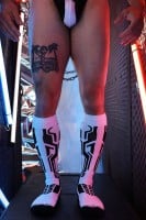 Ponožky Breedwell Gagged Cyber Socks biele