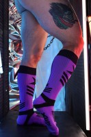 Ponožky Breedwell Purpleicious Cockpit Socks fialové
