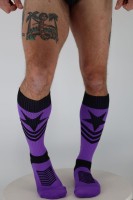 Ponožky Breedwell Purpleicious Cockpit Socks fialové