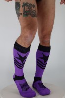 Ponožky Breedwell Purpleicious Cockpit Socks fialové