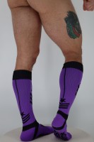 Ponožky Breedwell Purpleicious Cockpit Socks fialové