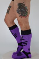 Ponožky Breedwell Purpleicious Cockpit Socks fialové