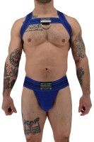 Postroj Breedwell Cumdump Bulldog Harness modrý