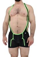 Singlet Breedwell After Dark Singlet neónovo zelený