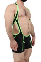 Singlet Breedwell After Dark Singlet neónovo zelený