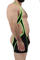 Singlet Breedwell After Dark Singlet neónovo zelený