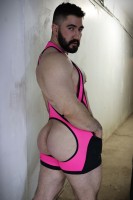 Singlet Breedwell After Dark Singlet neónovo ružový