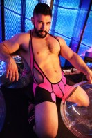 Singlet Breedwell After Dark Singlet neónovo ružový