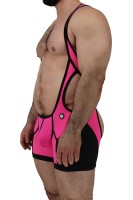 Singlet Breedwell After Dark Singlet neónovo ružový