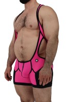 Singlet Breedwell After Dark Singlet neónovo ružový