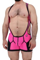 Singlet Breedwell After Dark Singlet neónovo ružový