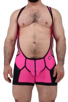 Singlet Breedwell After Dark Singlet neónovo ružový