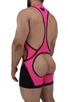 Singlet Breedwell After Dark Singlet neónovo ružový