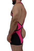 Singlet Breedwell After Dark Singlet neónovo ružový