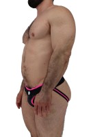 Jocksy Breedwell After Dark Jock neónovo ružové