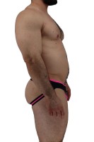 Jocksy Breedwell After Dark Jock neónovo ružové