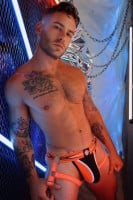Jocksy Breedwell Circuit Breaker Jock neónovo oranžové