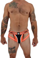 Jocksy Breedwell Circuit Breaker Jock neónovo oranžové
