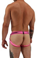 Jocksy Breedwell Circuit Breaker Jock neónovo ružové