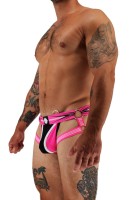 Jocksy Breedwell Circuit Breaker Jock neónovo ružové