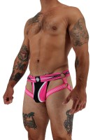 Jocksy Breedwell Circuit Breaker Jock neónovo ružové