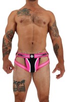 Jocksy Breedwell Circuit Breaker Jock neónovo ružové