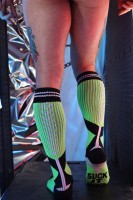 Ponožky Breedwell Circuit Breaker Sucker Socks neonově zelené
